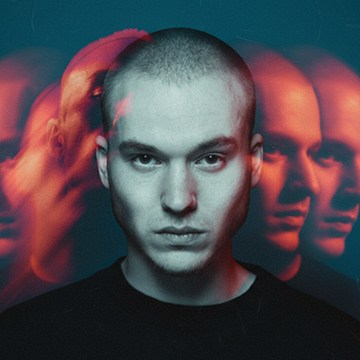A triple-exposure portrait of a man with a ghosted red motion-blur duplicate effect — Adobe Firefly Boards Explained tutorial thumbnail