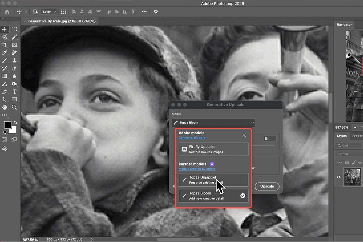 Photoshop Basics: How to Use the New Upscale Tool – PHLEARN
