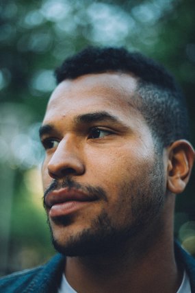 Close-up portrait of a man